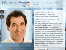 Tablet Screenshot of dr-dr-stergiou.de